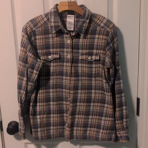 Patagonia Organic Cotton Plaid Button-Up Shirt